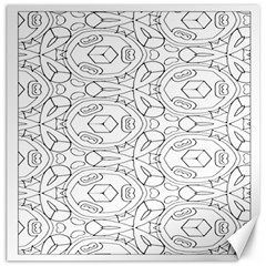 Pattern Silly Coloring Page Cool Canvas 12  X 12   by Amaryn4rt