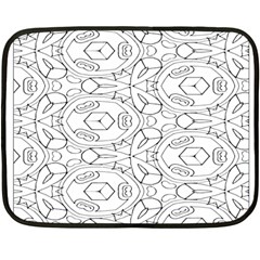 Pattern Silly Coloring Page Cool Double Sided Fleece Blanket (mini)  by Amaryn4rt