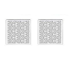 Pattern Silly Coloring Page Cool Cufflinks (square) by Amaryn4rt