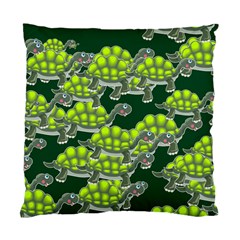 Seamless Tile Background Abstract Turtle Turtles Standard Cushion Case (one Side) by Amaryn4rt