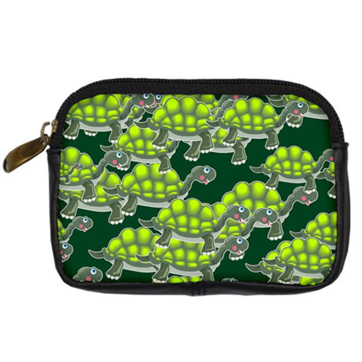 Seamless Tile Background Abstract Turtle Turtles Digital Camera Cases