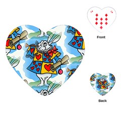 Seamless Repeating Tiling Tileable Playing Cards (Heart) 