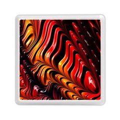 Abstract Fractal Mathematics Abstract Memory Card Reader (square)  by Amaryn4rt