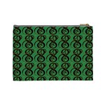 Abstract Pattern Graphic Lines Cosmetic Bag (Large)  Back