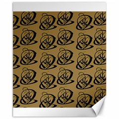 Abstract Swirl Background Wallpaper Canvas 11  x 14  