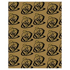 Abstract Swirl Background Wallpaper Drawstring Bag (Small)