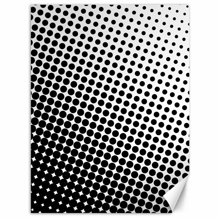 Background Wallpaper Texture Lines Dot Dots Black White Canvas 36  x 48  