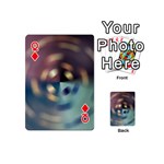 Blur Bokeh Colors Points Lights Playing Cards 54 (Mini)  Front - DiamondQ