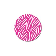 Zebra Skin Pink Golf Ball Marker (10 Pack)