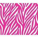 Zebra Skin Pink Deluxe Canvas 14  x 11  14  x 11  x 1.5  Stretched Canvas