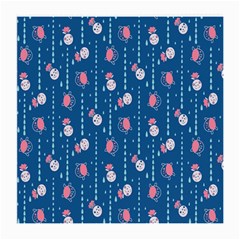 Pig Pork Blue Water Rain Pink King Princes Quin Medium Glasses Cloth (2-side) by Alisyart