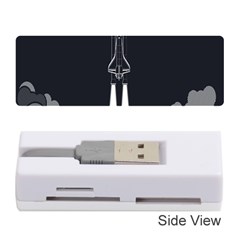 Plane Rocket Grey Memory Card Reader (stick) 