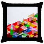 Graphics Cover Gradient Elements Throw Pillow Case (Black) Front