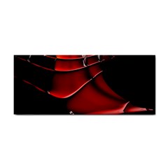 Red Black Fractal Mathematics Abstract Cosmetic Storage Cases