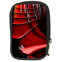 Red Black Fractal Mathematics Abstract Compact Camera Cases