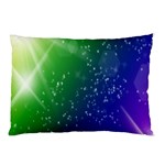 Shiny Sparkles Star Space Purple Blue Green Pillow Case 26.62 x18.9  Pillow Case