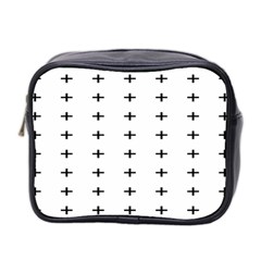 Sign Cross Plus Black Mini Toiletries Bag 2-side