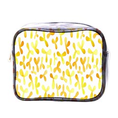 Springtime Yellow Helicopter Mini Toiletries Bags