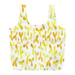 Springtime Yellow Helicopter Full Print Recycle Bags (L)  Back