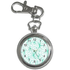 Spring Floral Green Flower Key Chain Watches by Alisyart