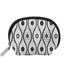 Public Domain Grey Star Accessory Pouches (small) 