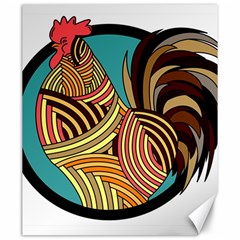 Rooster Poultry Animal Farm Canvas 20  X 24   by Amaryn4rt