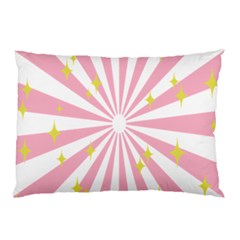 Star Pink Hole Hurak Pillow Case (two Sides)