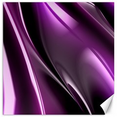 Purple Fractal Mathematics Abstract Canvas 20  X 20   by Amaryn4rt