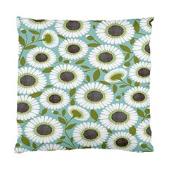 Sunflower Flower Floral Standard Cushion Case (one Side)