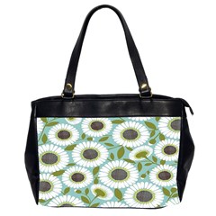 Sunflower Flower Floral Office Handbags (2 Sides) 