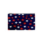 Star Red White Blue Sky Space Cosmetic Bag (Small)  Front