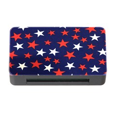 Star Red White Blue Sky Space Memory Card Reader With Cf