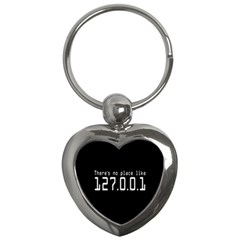 There s No Place Like Number Sign Key Chains (heart)  by Alisyart