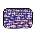 Surface Pattern Net Chevron Brown Blue Plaid Apple MacBook Pro 17  Zipper Case Front