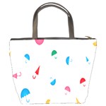 Umbrella Green Orange Red Blue Pink Water Rain Bucket Bags Back