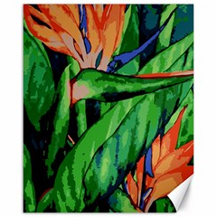 Flowers Art Beautiful Canvas 16  X 20  