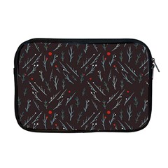 Tree Twigs Spot Blue Grey Apple Macbook Pro 17  Zipper Case by Alisyart