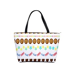 Sunflower Plaid Candy Star Cocolate Love Heart Shoulder Handbags by Alisyart