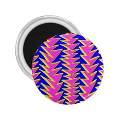 Triangle Pink Blue 2 25  Magnets