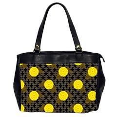 Sunflower Yellow Office Handbags (2 Sides) 