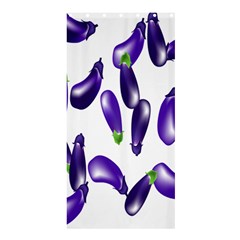 Vegetables Eggplant Purple Shower Curtain 36  X 72  (stall) 