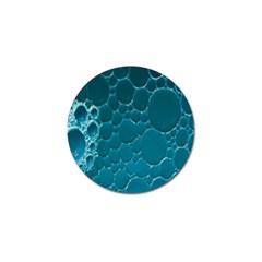 Water Bubble Blue Golf Ball Marker (10 Pack)