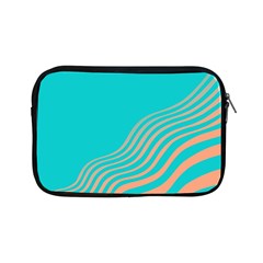 Water Waves Blue Orange Apple Ipad Mini Zipper Cases