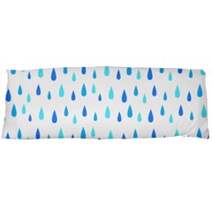 Water Rain Blue Body Pillow Case (dakimakura)