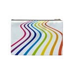 Wave Rainbow Cosmetic Bag (Medium)  Back