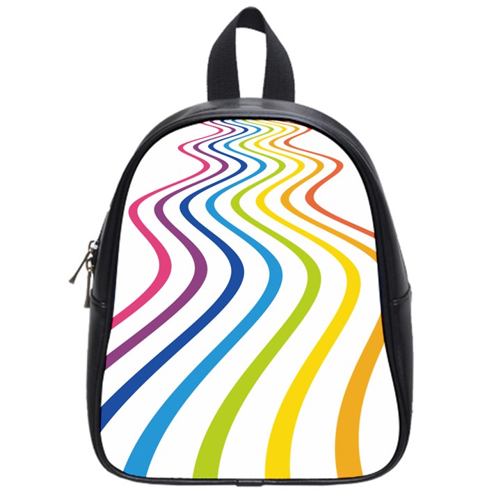 Wave Rainbow School Bags (Small) 