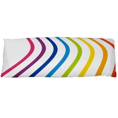 Wave Rainbow Body Pillow Case (dakimakura)