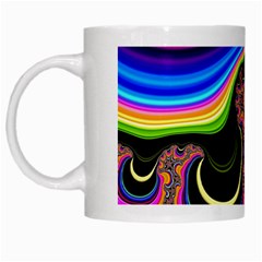 Wave Color White Mugs by Alisyart
