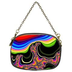 Wave Color Chain Purses (two Sides) 