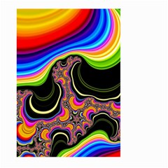 Wave Color Large Garden Flag (two Sides) by Alisyart